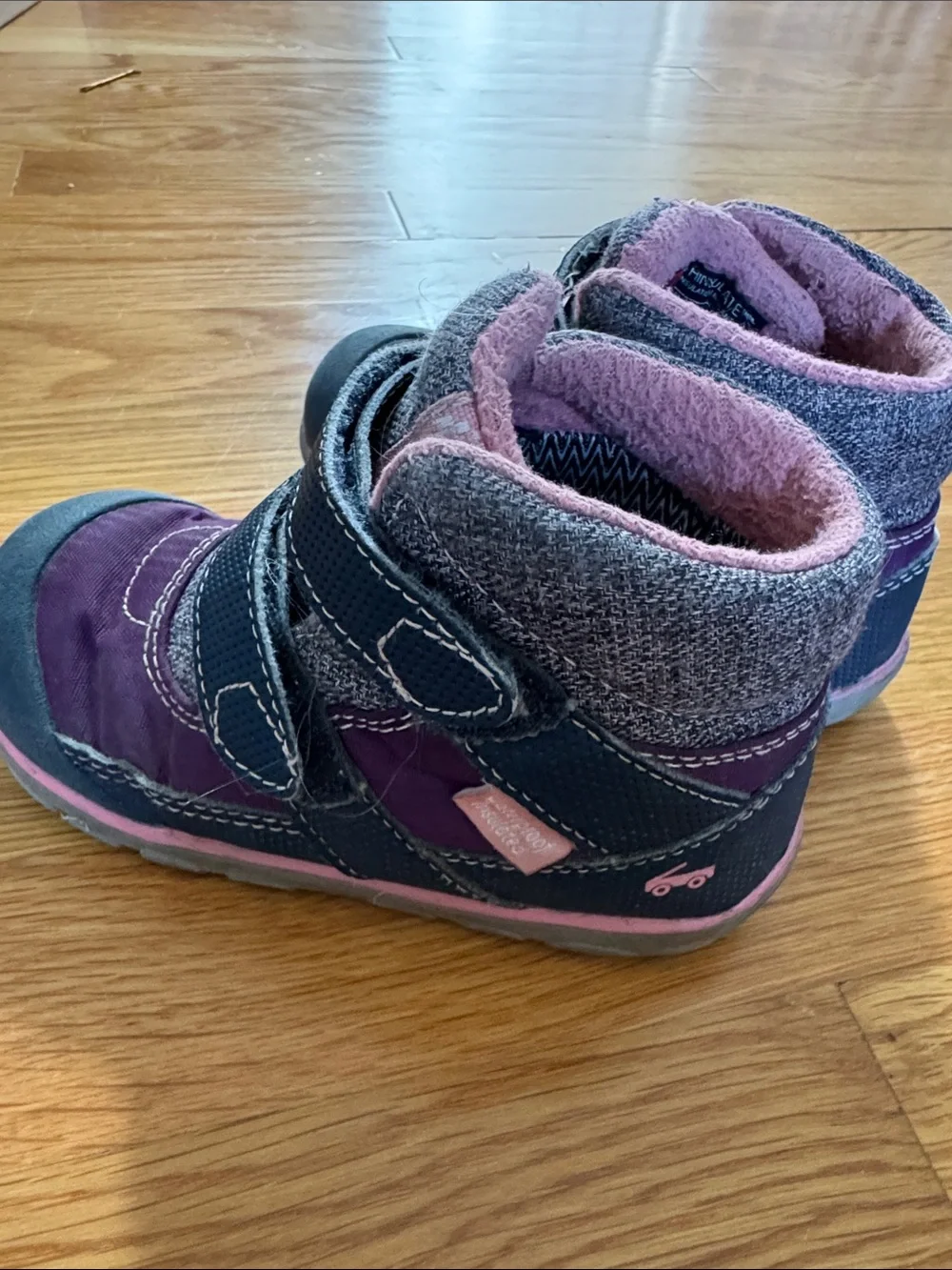 See Kai run Lots of life left! Waterproof insulated Kids Winter Boots
